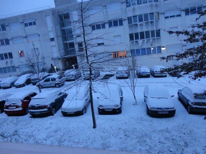 Campus in France during the environmental engineering semester
