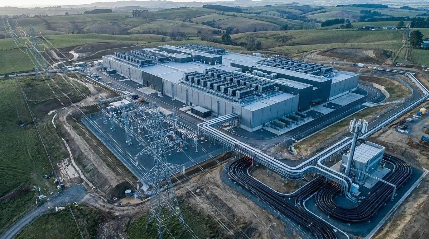 Data centre energy infrastructure powered by renewables